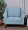 Elena 1 Seater Sofa in Ice Blue Colour