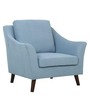 Elena 1 Seater Sofa in Ice Blue Colour
