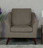 Elena 1 Seater Sofa in Sandy Brown Colour