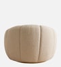 Fleoriane Petal Lounge Chair In Cream Colour