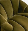 Fleoriane Petal Lounge Chair In Olive Colour