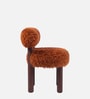 Fleuffin Cozy Lounge Chair In Burnt Orange Colour