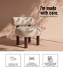 Fleuffin Cozy Lounge Chair In Cream Colour
