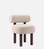 Fleuffin Cozy Lounge Chair In Cream Colour