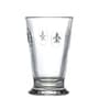 Fleur De Lys Transparent Glass ( Set of 6 ) Cocktail Glasses