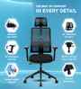 Flex Breathable Mesh Ergonomic Chair In Black Colour