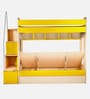 Multi Flexi Bunk Bed in Yellow Colour with Hydraulic Storage