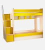 Multi Flexi Bunk Bed in Yellow Colour with Hydraulic Storage