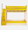 Multi Flexi Bunk Bed in Yellow Colour with Hydraulic Storage