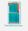 Combi Kids Bed in Sky Blue Colour with Wardrobe and Study Table