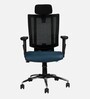 Flexi Breathable Mesh Ergonomic Chairs in Black & Blue Colour