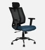 Flexi Breathable Mesh Ergonomic Chairs in Black & Blue Colour