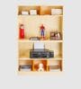Combi Bunk Bed in Orange Colour with Drawer Storage & Study Table
