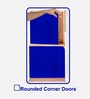 Combi Bunk Bed in Blue Colour with Drawer Storage and Wardrobe