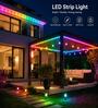 Flexible Multicolor Decorative LED Rope Strip Light 10 Meter