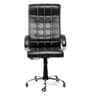 Flexrest Office Chair With Leather Pattern In Black Colour Flexrest Office Chair With Leather Pattern In Black Colour