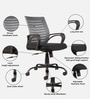 Flexseat Office Chair In Grey And Black Colour