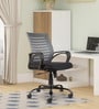 Flexseat Office Chair In Grey And Black Colour