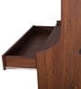 Flicker Hutch Desk in Walnut Finish