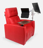 Flix Motorized Recliner in Red Colour
