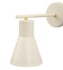 Float Aricolo White Matt Metal Wall Light