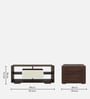 Float Wood Top Coffee Table In Dual Finish