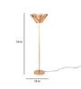 Prerit Gold Floor Lamp Handcrafted