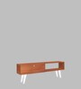 Isla TV Console in Walnut Finish