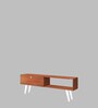 Isla TV Console in Walnut Finish