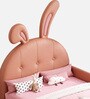 Floppy Ears Kids Toddler Bed In Pink Colour
