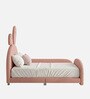 Floppy Ears Kids Toddler Bed In Pink Colour