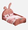 Floppy Ears Kids Toddler Bed In Pink Colour