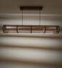 Flora 48 Baton Brown Wooden LED Hanging Lamp