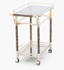 Flora Bar Trolley in Gold Colour