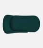 Flora RHS Velvet Chaise Lounger In Pine Green Colour