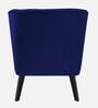 Flora RHS Velvet Chaise Lounger In Royal Blue Colour
