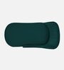 Flora LHS  Velvet Chaise Lounger In Pine Green Colour