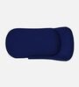 Flora LHS  Velvet Chaise Lounger In Royal Blue Colour