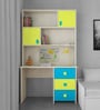 Flora Kids Study Table in Azure Blue Colour