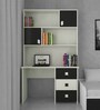 Flora Kids Study Table in Carbon Black Colour