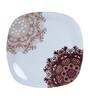 Floral (Set of 41) White Melamine Dinner Set
