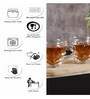 Arias 190ml Transparent Ceramic (Set of 6) Tea Cup