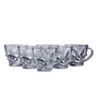 Arias 190ml Transparent Ceramic (Set of 6) Tea Cup