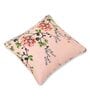 Peach Floral Cotton 20 x 20 Inches Cushion Covers (Set of 2)
