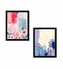 Floral Art Printed Canvas Wall Art Set of 2