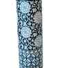 Floral Art Print Black Stainless Steel 950ml Water Bottle