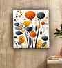 Floral Bloom Marble Wall Art