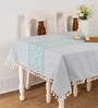 Floral Blue (60x60) Cotton Table Cloth