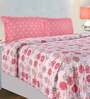 Cotton 186TC Double Bedsheet With 2 Pillow Covers