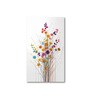 Floral Set of 4 Canvas Wall Painting Stretch Canvas Frame